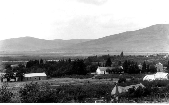 The original market square in 1928